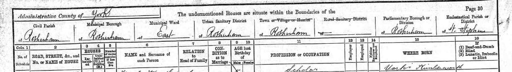 1891 census sample